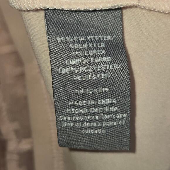 Sharagano Women's Light Pink Sheer Top. Size Medium. - Picture 8 of 8